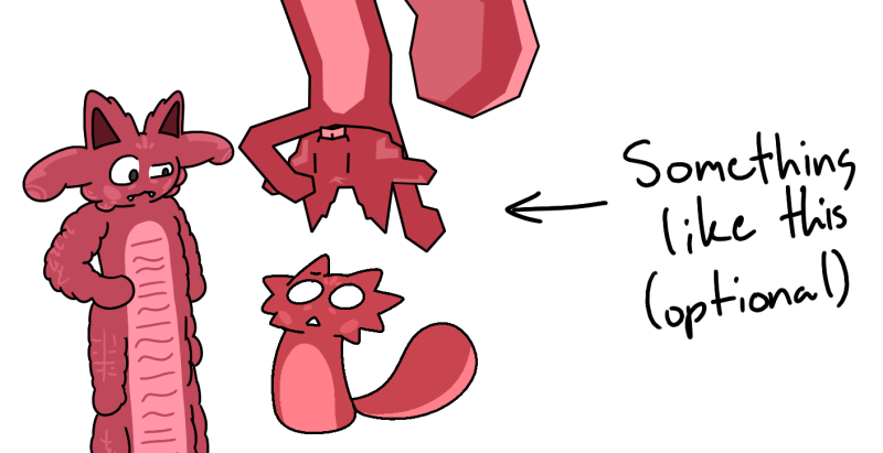 Miscellanium 1, 2, and 3 standing together in confusion.